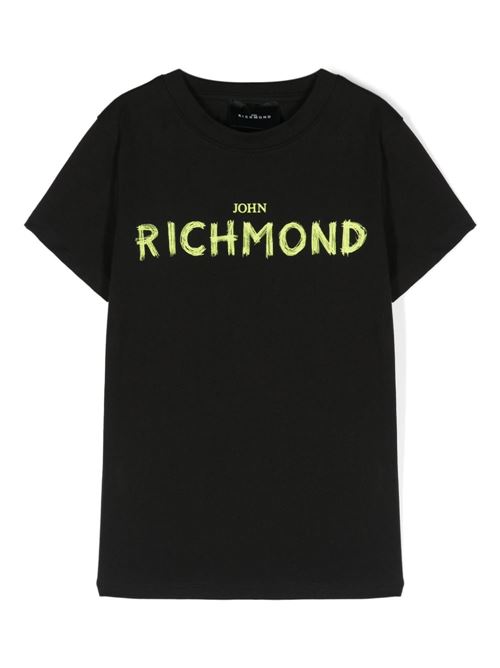 T-shirt bambino maniche corte RICHMOND Junior | RBP24059TSSWBLACK